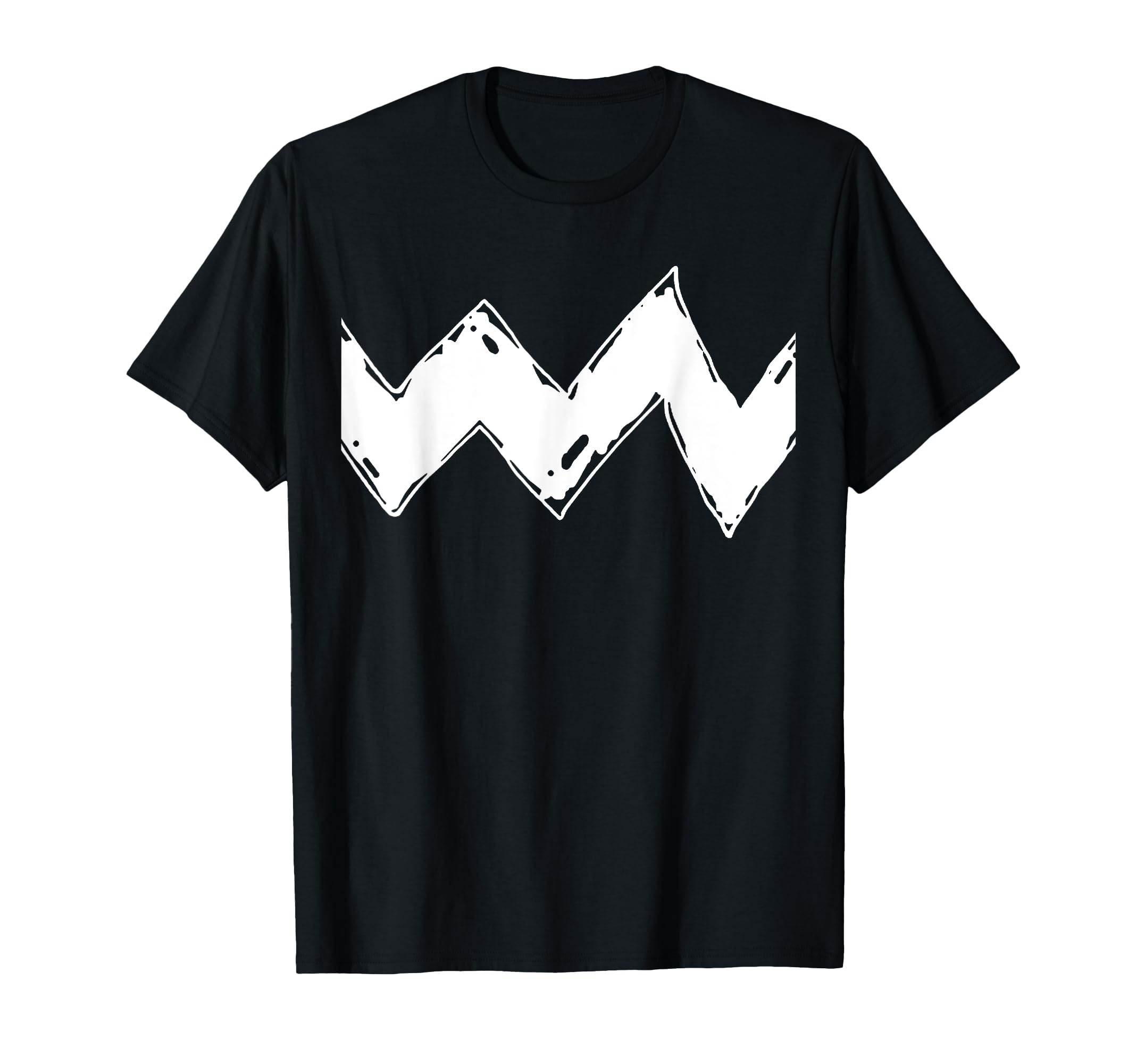 Double Sided Zig Zag T-Shirt - Graphic Print Unisex - T-Shirt, Sweatshirt, Hoodie