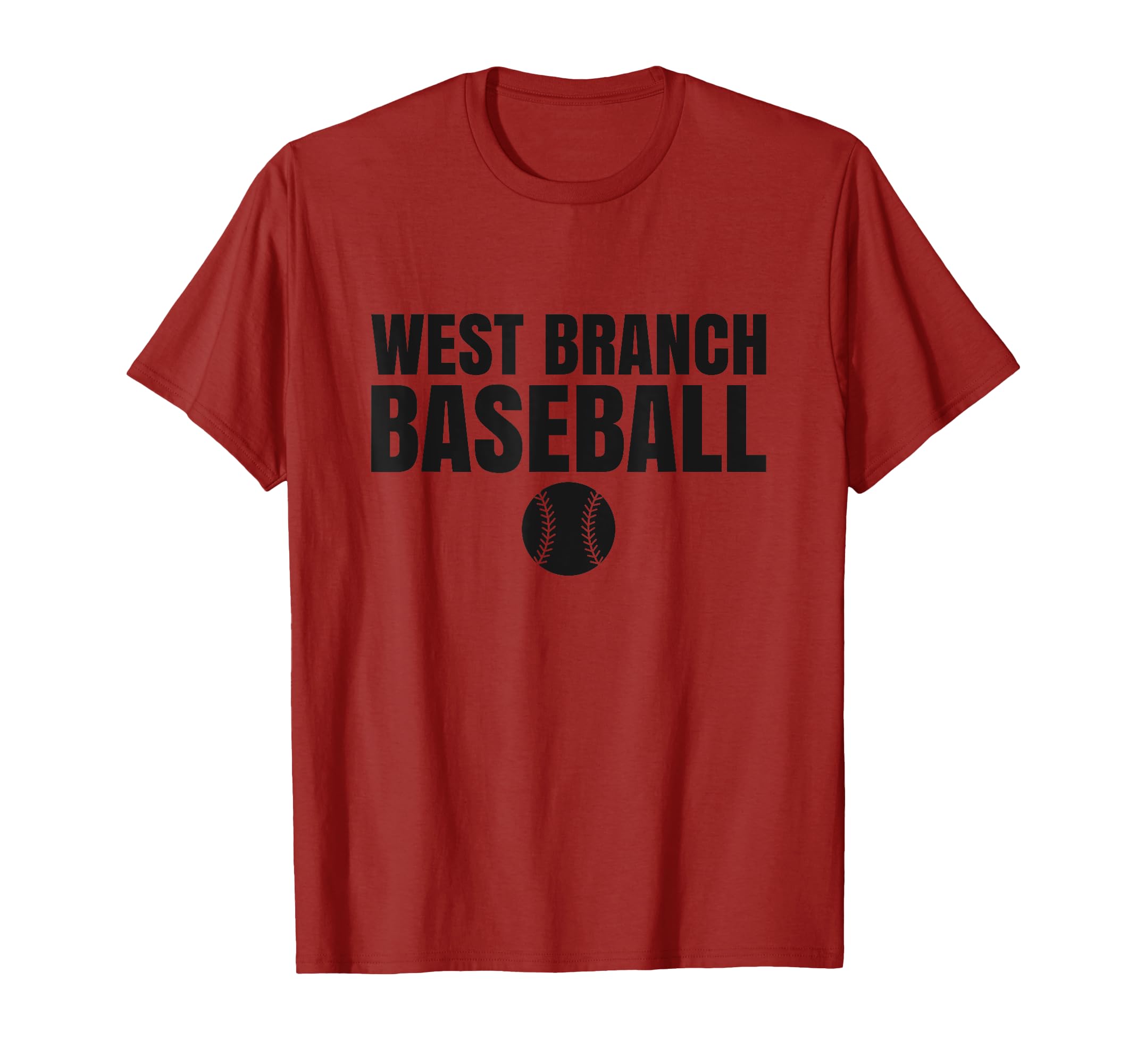 West Branch Bears High School Gear T-Shirt - Minimalist Print for Adults - T-Shirt, Sweatshirt, Hoodie