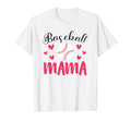 Baseball Mom Baseball Mama Womens T-Shirt - Aesthetic Graphic Unisex - T-Shirt, Sweatshirt, Hoodie