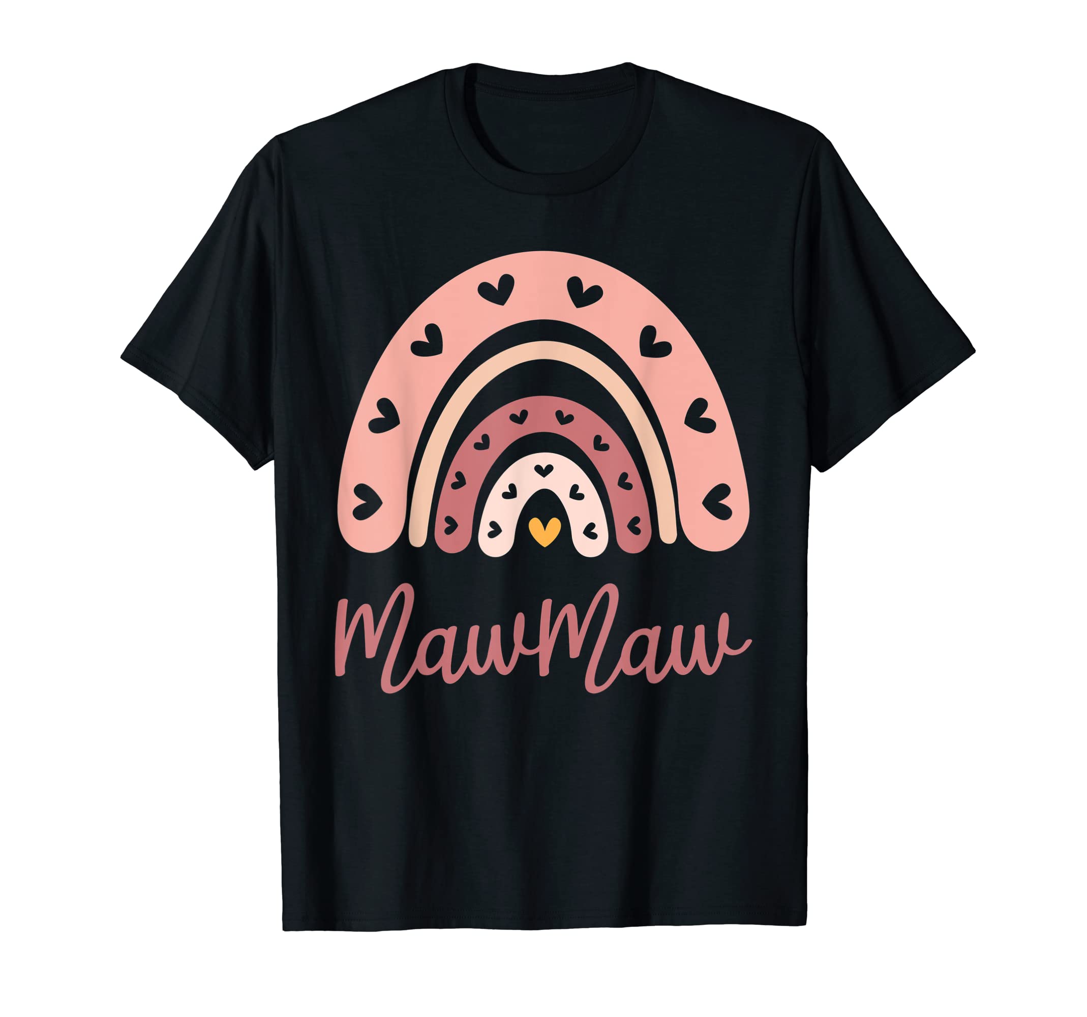 Mawmaw Birthday Rainbow Boho Mawmaw T-Shirt - Graphic Print Unisex - T-Shirt, Sweatshirt, Hoodie