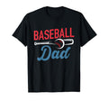 Baseball Dad Life Happy Fathers Day Dad T-Shirt - Unique Graphic Unisex - T-Shirt, Sweatshirt, Hoodie