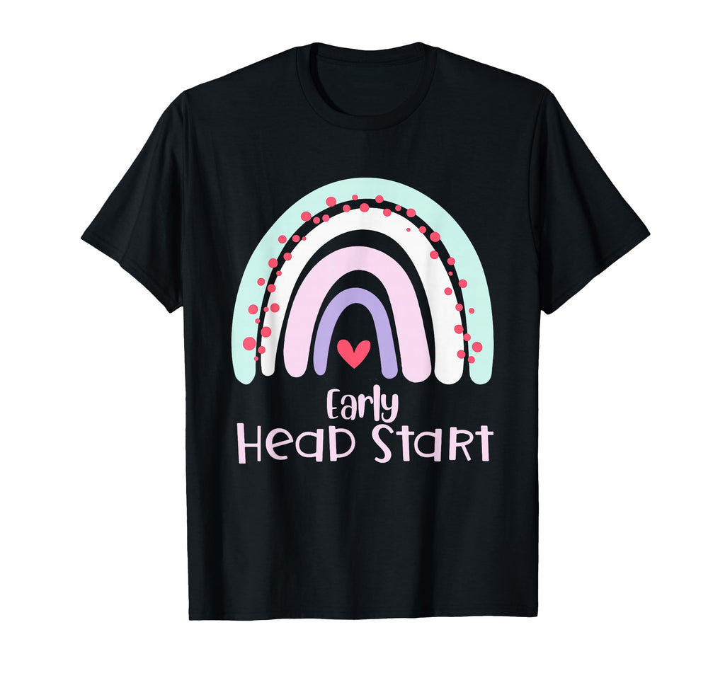 Early Headstart Rainbow Teachers T-Shirt - Unique Graphic Unisex - T-Shirt, Sweatshirt, Hoodie