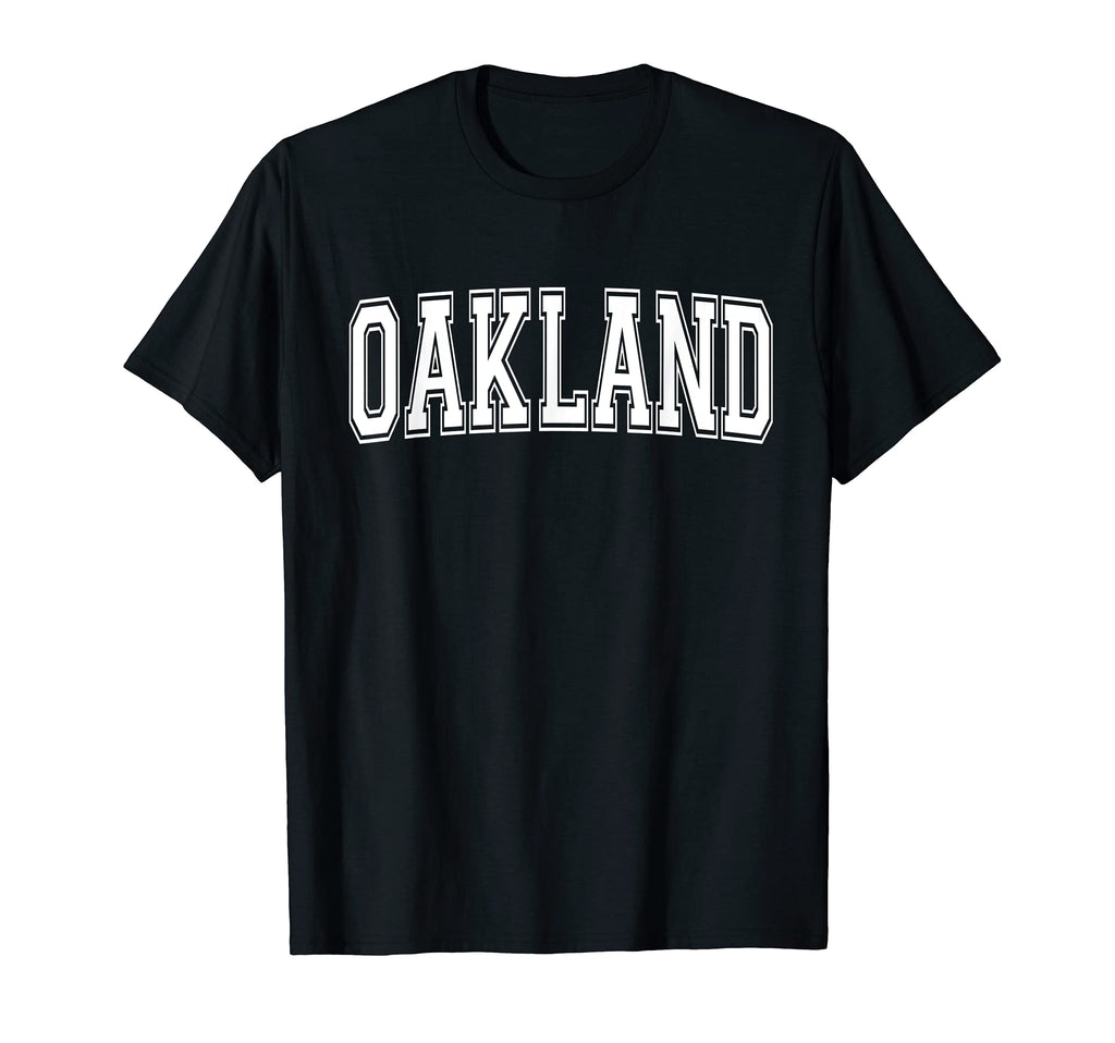 Oakland Nj New Jersey Usa Sports Varsity T-Shirt - Graphic Print Unisex - T-Shirt, Sweatshirt, Hoodie