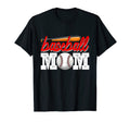 Baseball Mom Sports Mothers Day T-Shirt - Fun Novelty Design for Adults - T-Shirt, Sweatshirt, Hoodie