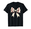 Baseball Coquette Bow Mommy T-Shirt - Fun Novelty Design Unisex - T-Shirt, Sweatshirt, Hoodie