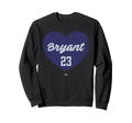 Distressed Heart Kris Bryant Sweatshirt - Trendy Graphic for Adults - T-Shirt, Sweatshirt, Hoodie