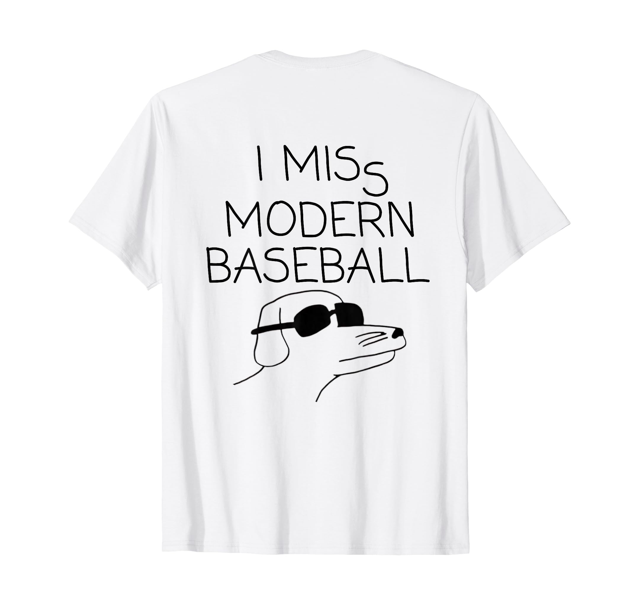 I Miss Modern Baseball Funny Baseball T-Shirt - Trendy Graphic for Adults - T-Shirt, Sweatshirt, Hoodie