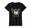 Baseball Nana Baseball Heart Nana Grandma T-Shirt - Novelty Apparel Unisex - T-Shirt, Sweatshirt, Hoodie