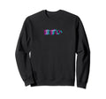 Mazui Japanese Glitch Anime Sweatshirt - Unique Graphic for Adults - T-Shirt, Sweatshirt, Hoodie