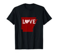 Love Baseball Arkansas Baseball Players T-Shirt - Custom Art Print Unisex - T-Shirt, Sweatshirt, Hoodie