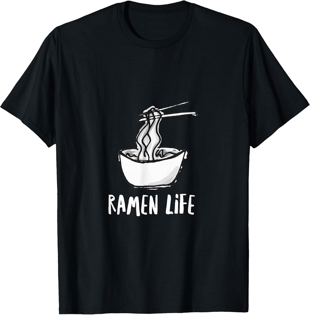 Ramen Noodles Funny Designs Gifts - Adult & Kids T-Shirts, Sweatshirts & Hoodies apparel design preview 1