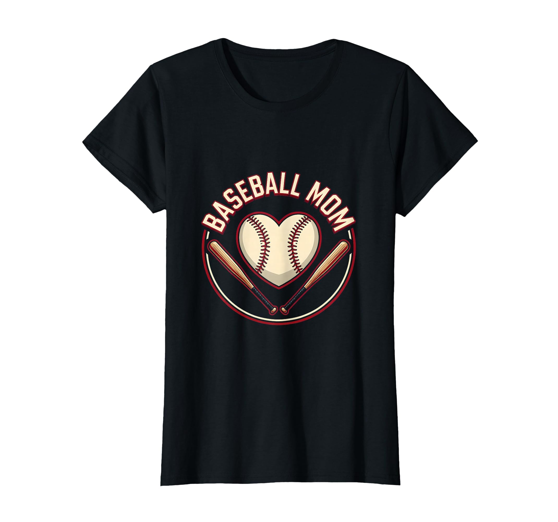Baseball Mom Heart Proud Sports T-Shirt - Streetwear Style for Adults - T-Shirt, Sweatshirt, Hoodie
