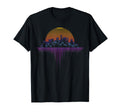 Synthwave Outrun Vaporwave City T-Shirt - Aesthetic Graphic for Adults - T-Shirt, Sweatshirt, Hoodie