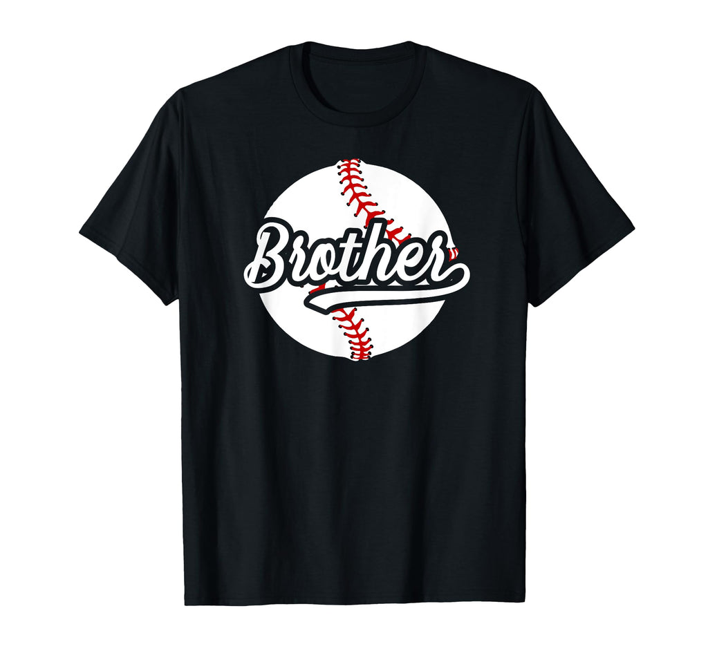Brother Baseball Player Proud T-Shirt - Aesthetic Graphic Men Women - T-Shirt, Sweatshirt, Hoodie