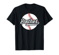 Brother Baseball Player Proud T-Shirt - Aesthetic Graphic Men Women - T-Shirt, Sweatshirt, Hoodie