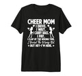 Cheer Mom Funny Mothers Day Cheerleader T-Shirt - Trendy Graphic Unisex - T-Shirt, Sweatshirt, Hoodie