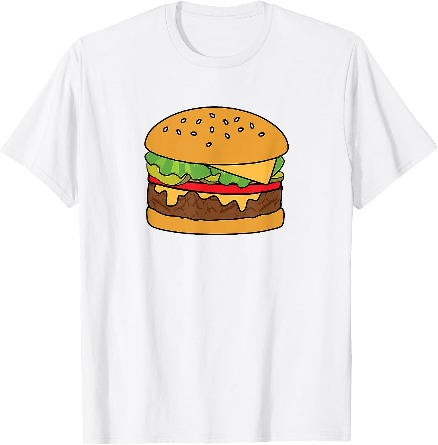 Cheeseburger - Adult & Kids T-Shirts, Sweatshirts & Hoodies apparel design preview 1