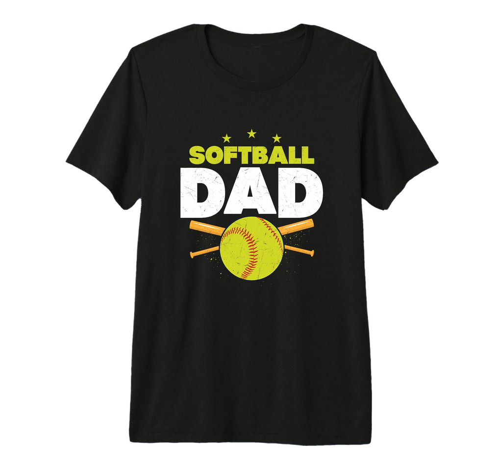 Softball Dad Just Like Baseball Dad T-Shirt - Streetwear Style Unisex - T-Shirt, Sweatshirt, Hoodie