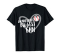 Grandsons Biggest Fan Baseball Grandma T-Shirt - Graphic Print Men Women - T-Shirt, Sweatshirt, Hoodie
