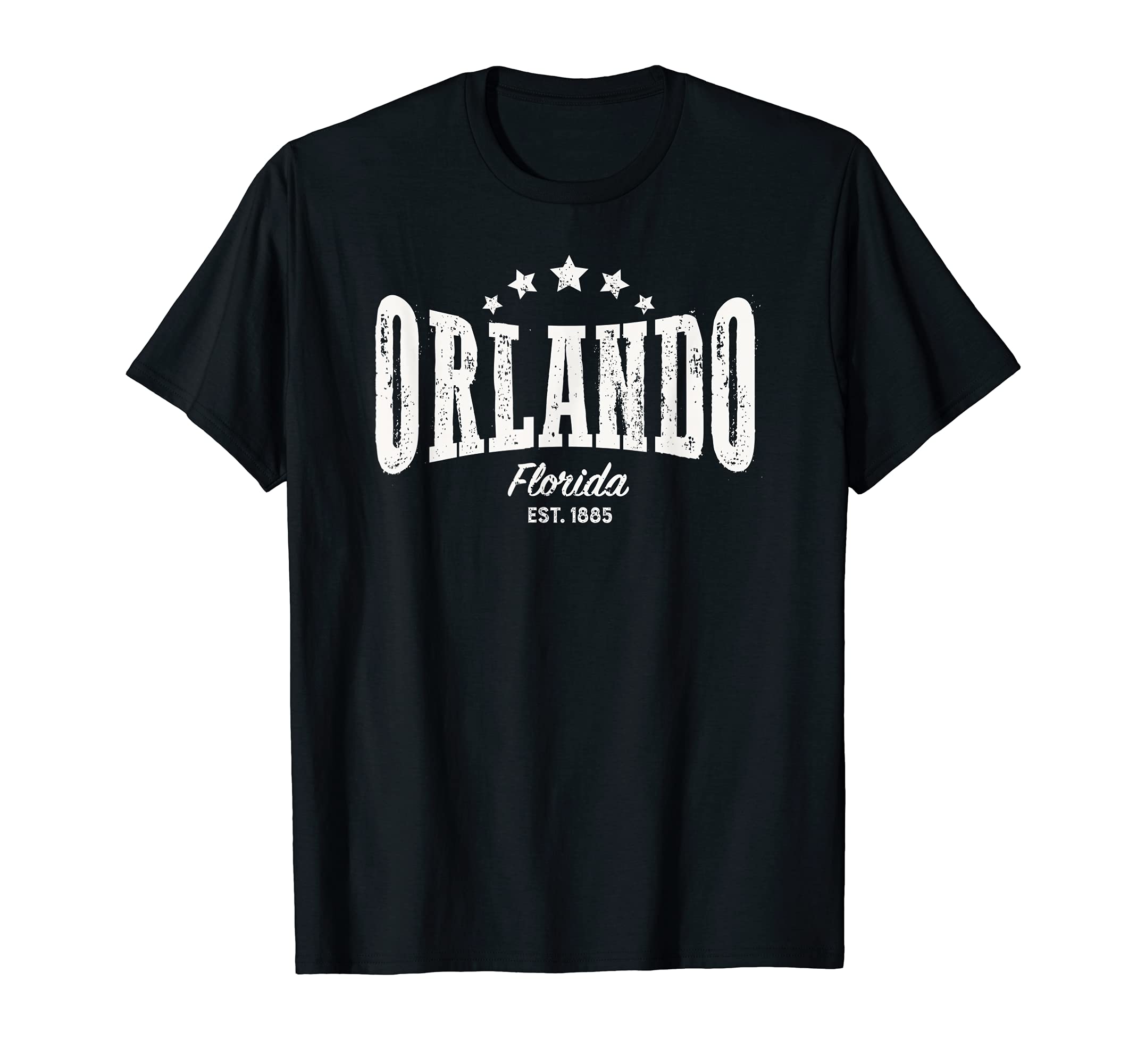 Orlando Fl Home City Pride Distressed T-Shirt - Unique Graphic Men Women - T-Shirt, Sweatshirt, Hoodie