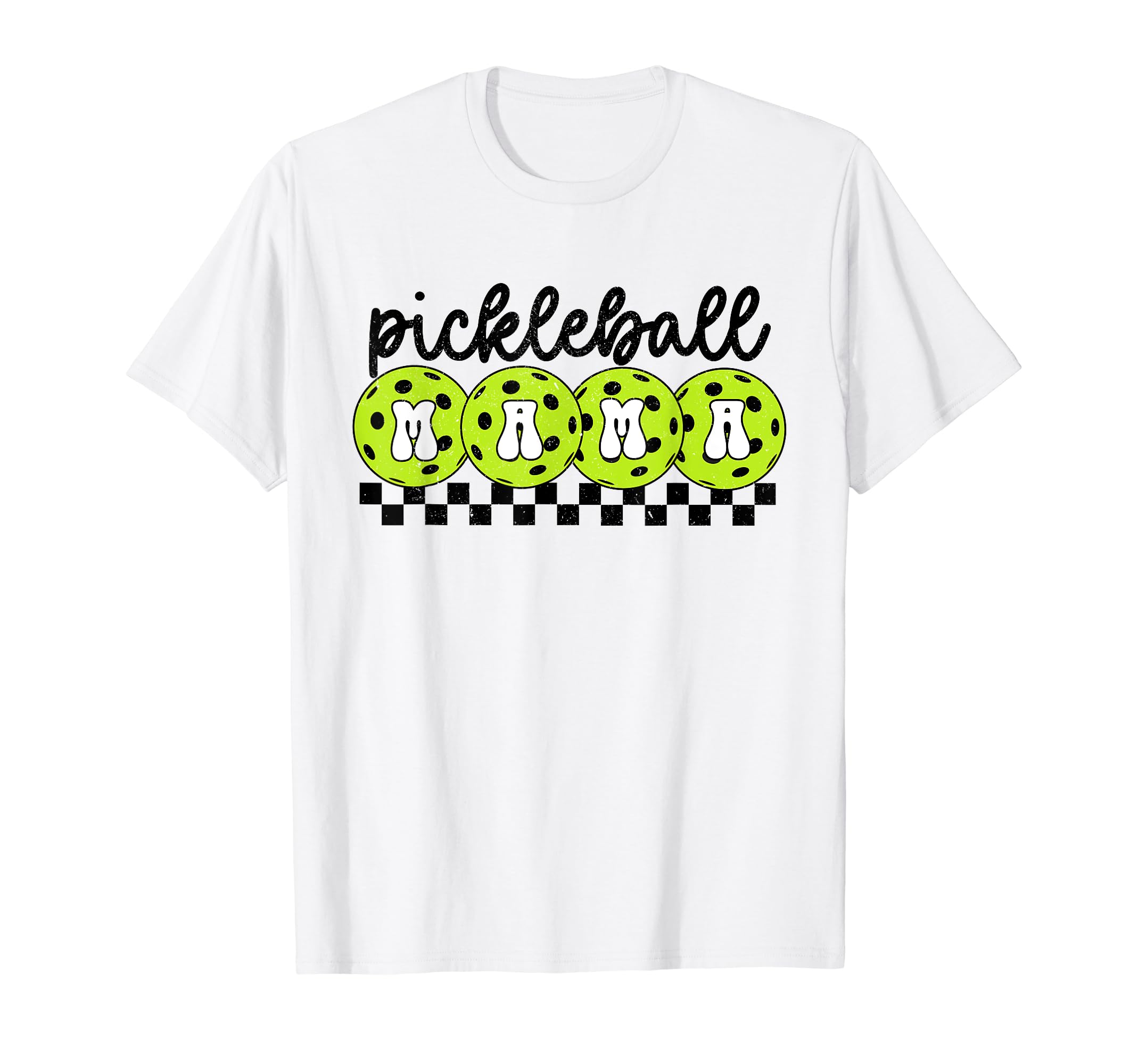 Pickleball Mama Groovy Pickleball Mom T-Shirt - Novelty Apparel Men Women - T-Shirt, Sweatshirt, Hoodie