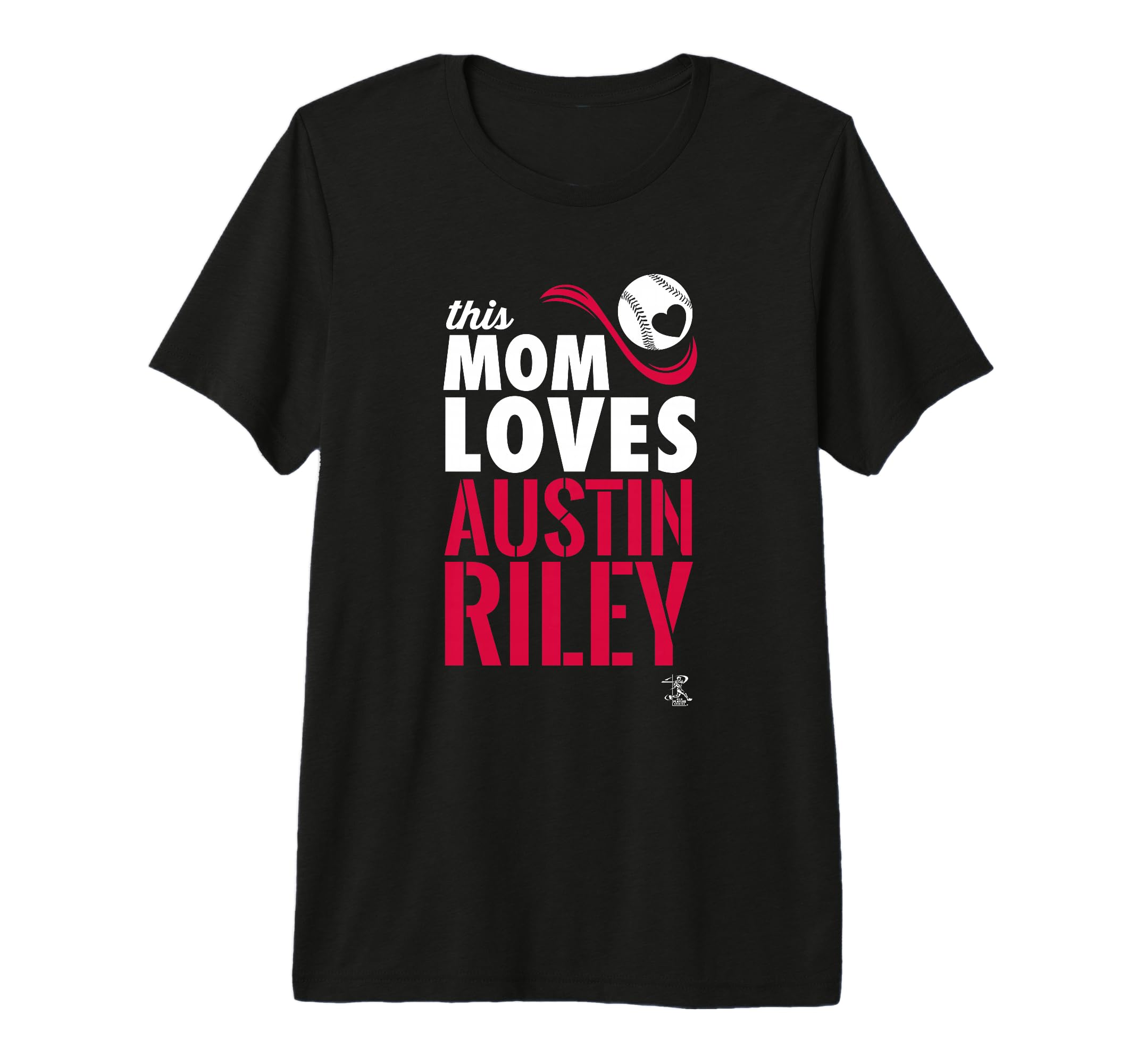 Austin Riley This Mom Loves Tri T-Shirt - Fun Novelty Design Men Women - T-Shirt, Sweatshirt, Hoodie