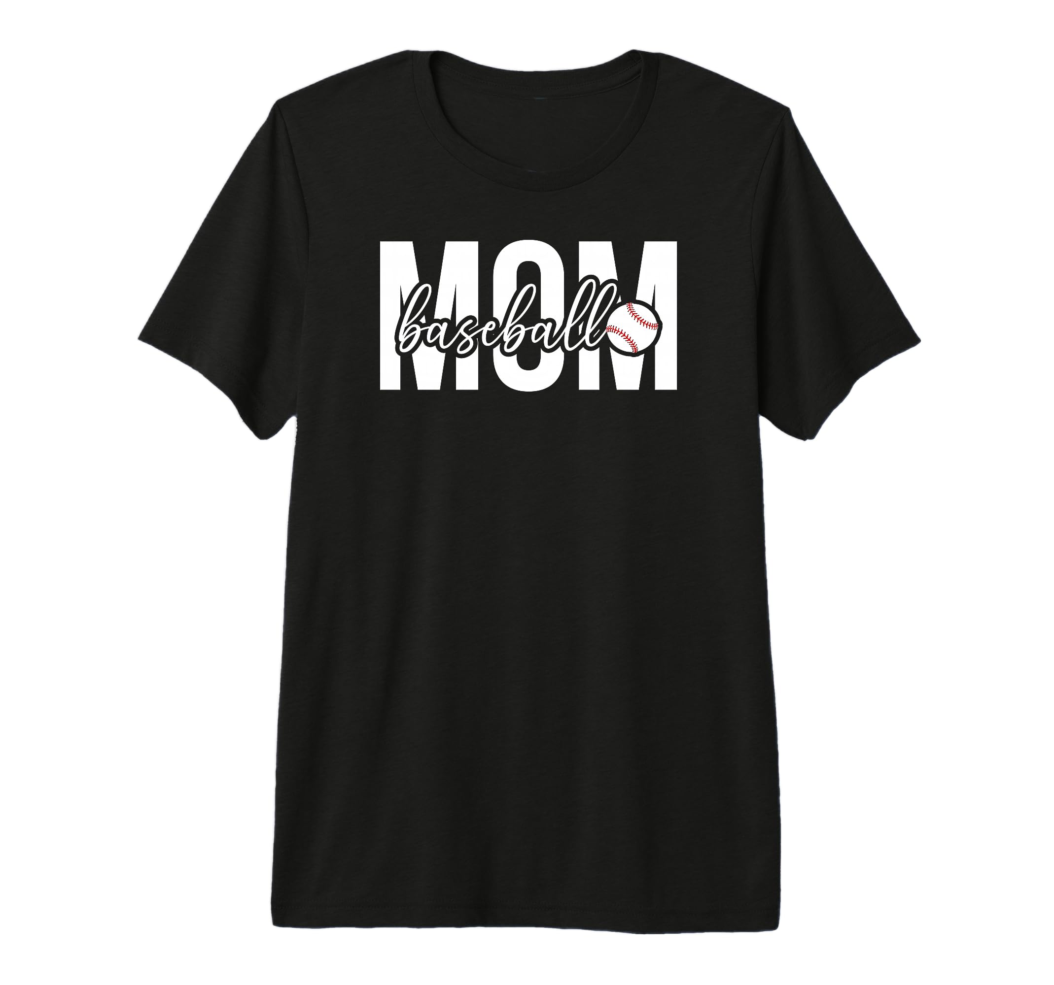 Baseball Mom Proud Mother Baseball Player T-Shirt - Novelty Apparel Unisex - T-Shirt, Sweatshirt, Hoodie