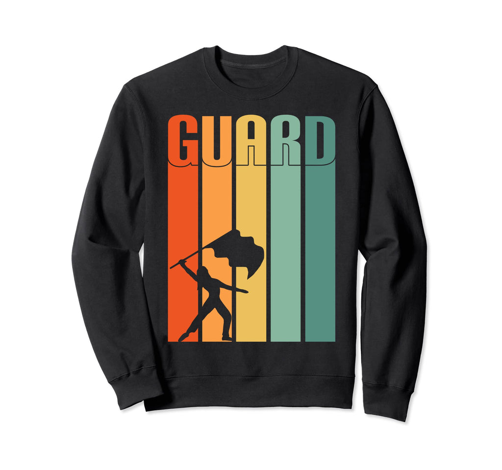 Color Guard 70S 1970S Colorguard Mom Sweatshirt - Aesthetic Graphic Unisex - T-Shirt, Sweatshirt, Hoodie