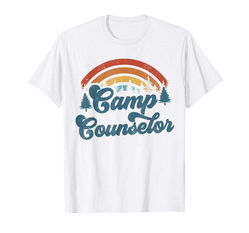 Summer Camp Counselor Staff Groovy T-Shirt - Trendy Graphic Men Women - T-Shirt, Sweatshirt, Hoodie