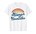 Summer Camp Counselor Staff Groovy T-Shirt - Trendy Graphic Men Women - T-Shirt, Sweatshirt, Hoodie