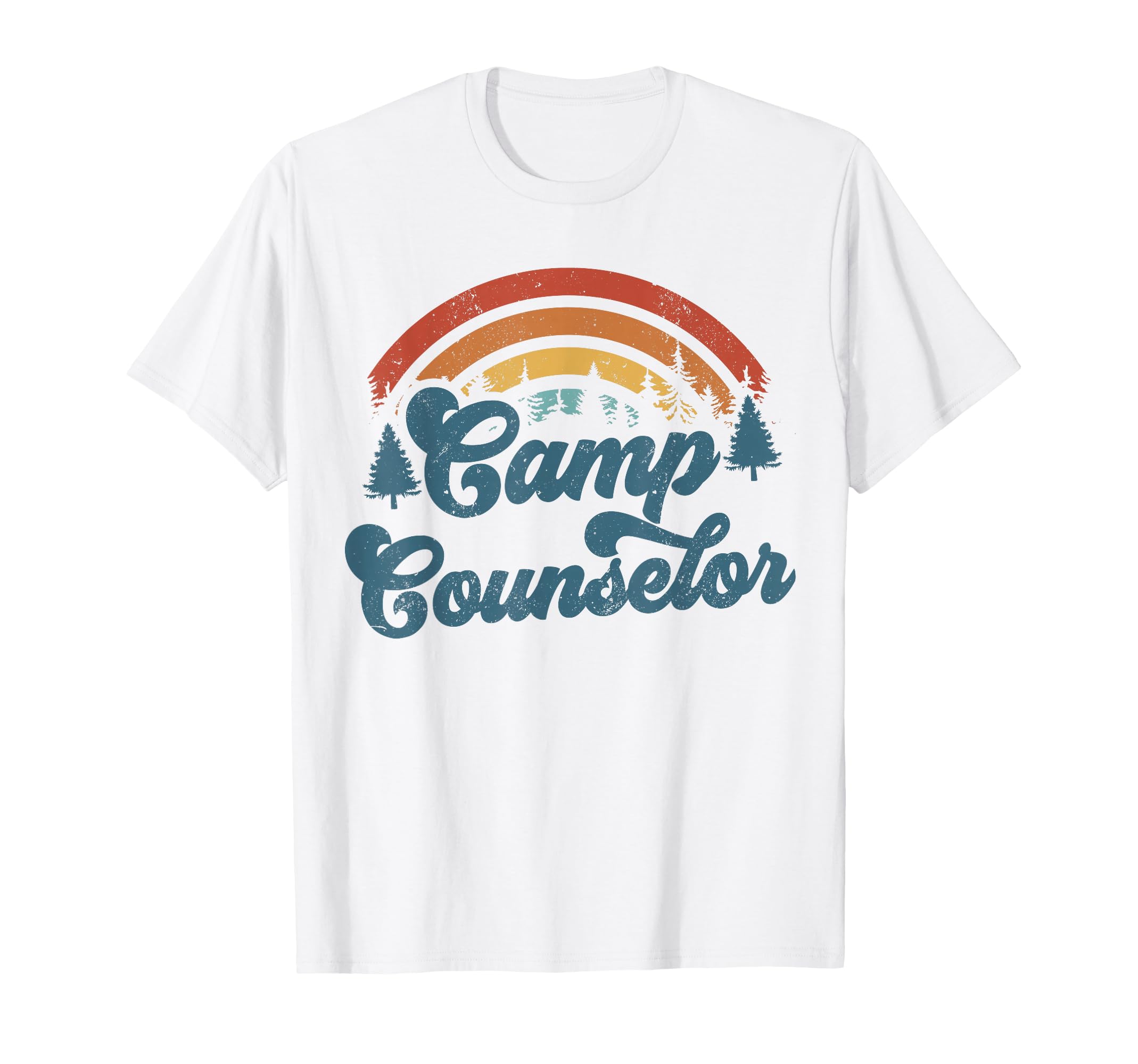 Summer Camp Counselor Staff Groovy T-Shirt - Trendy Graphic Men Women - T-Shirt, Sweatshirt, Hoodie
