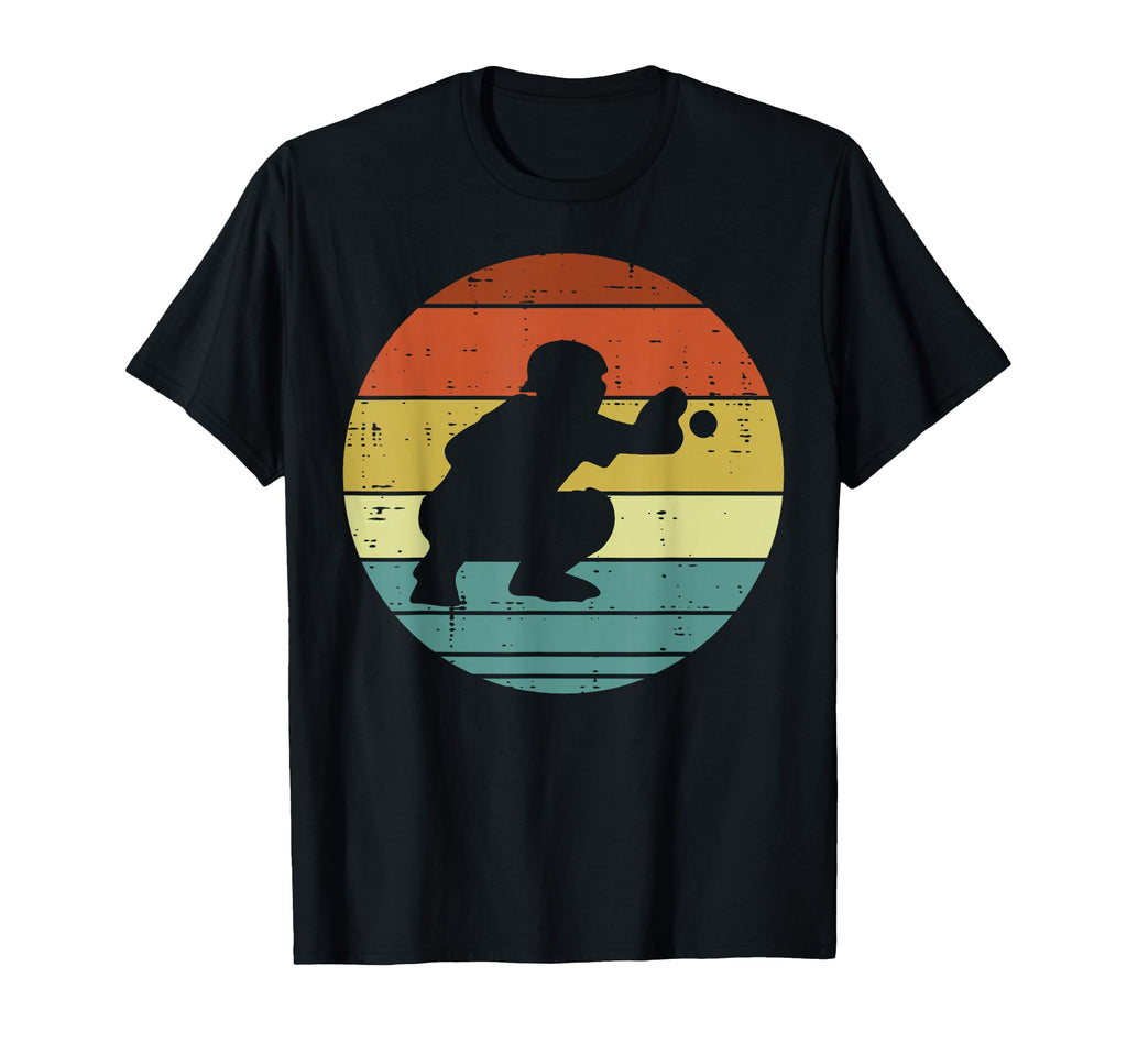 Catcher Baseball Sports Player Coach T-Shirt - Trendy Graphic Men Women - T-Shirt, Sweatshirt, Hoodie