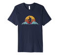 Hiking Mountains Distressed Hike Symbol T-Shirt - Unique Graphic Men Women - T-Shirt, Sweatshirt, Hoodie