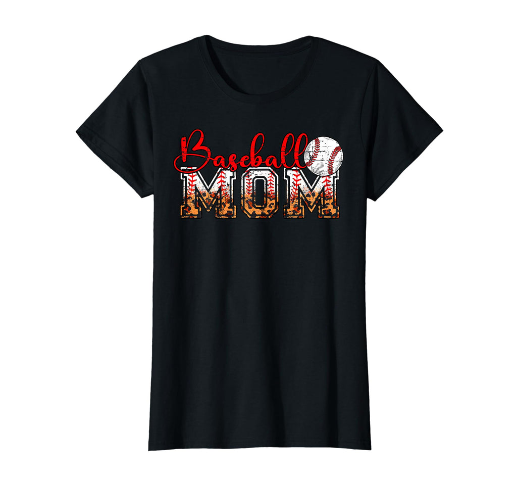 Baseball Mom Mothers Day Mama Mother T-Shirt - Custom Art Print Men Women - T-Shirt, Sweatshirt, Hoodie