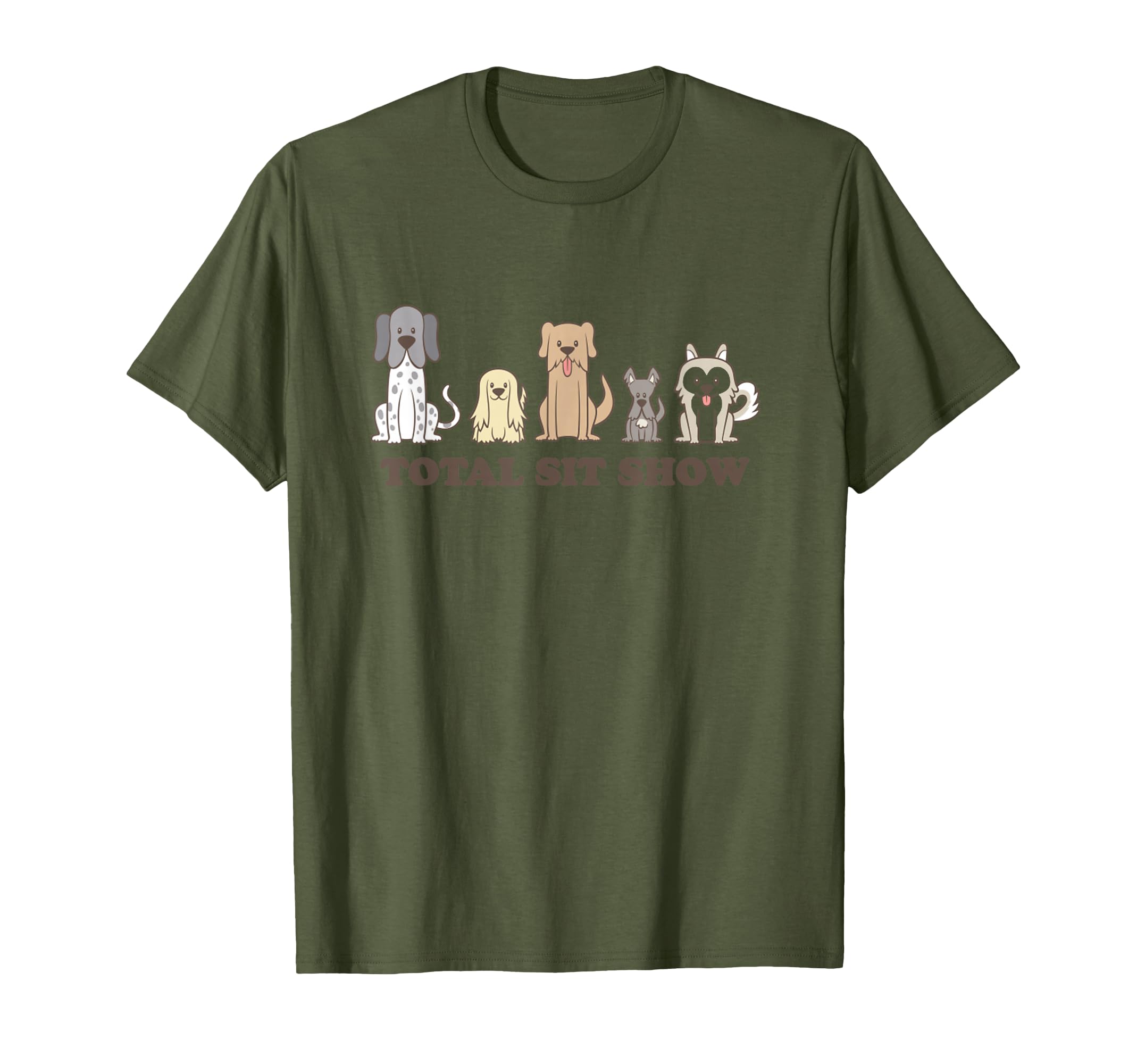 Funny Dog Show Total Sit Show Pet Meme T-Shirt - Graphic Print Men Women - T-Shirt, Sweatshirt, Hoodie