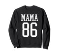 Number 86 Mama Biggest Fan Spirit Sweatshirt - Graphic Print for Adults - T-Shirt, Sweatshirt, Hoodie