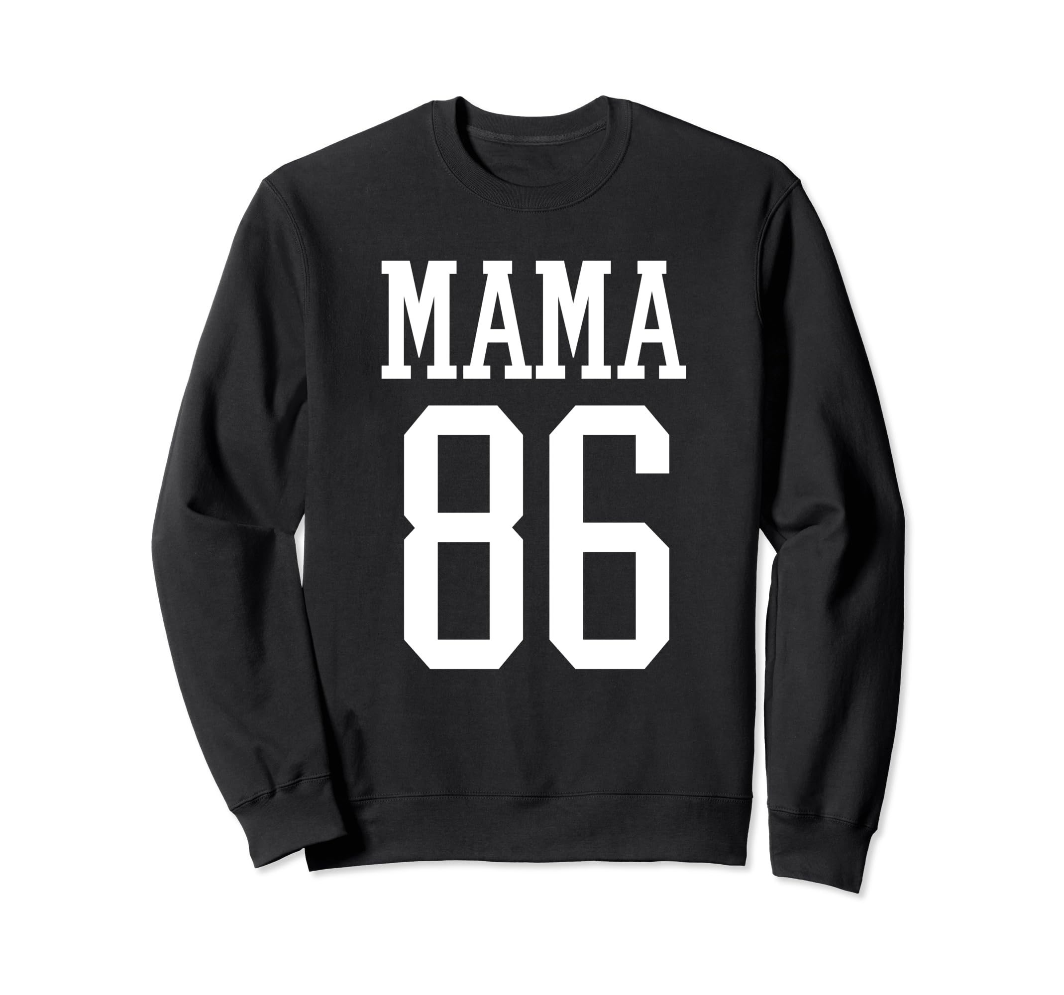 Number 86 Mama Biggest Fan Spirit Sweatshirt - Graphic Print for Adults - T-Shirt, Sweatshirt, Hoodie