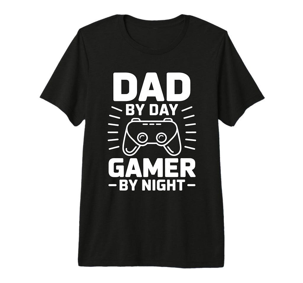 Dad Day Gamer Night Tri Blend T-Shirt - Trendy Graphic Unisex - T-Shirt, Sweatshirt, Hoodie
