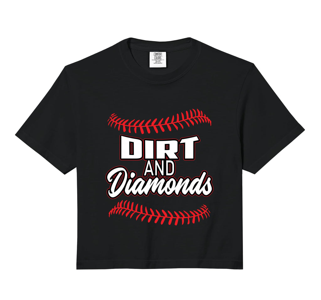 Dirt And Diamonds Gifts Baseball Comfort Hoodie - Graphic Print Men Women - T-Shirt, Sweatshirt, Hoodie