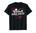 Baseball Bonus Auntie Baseball Player T-Shirt - Aesthetic Graphic Unisex - T-Shirt, Sweatshirt, Hoodie