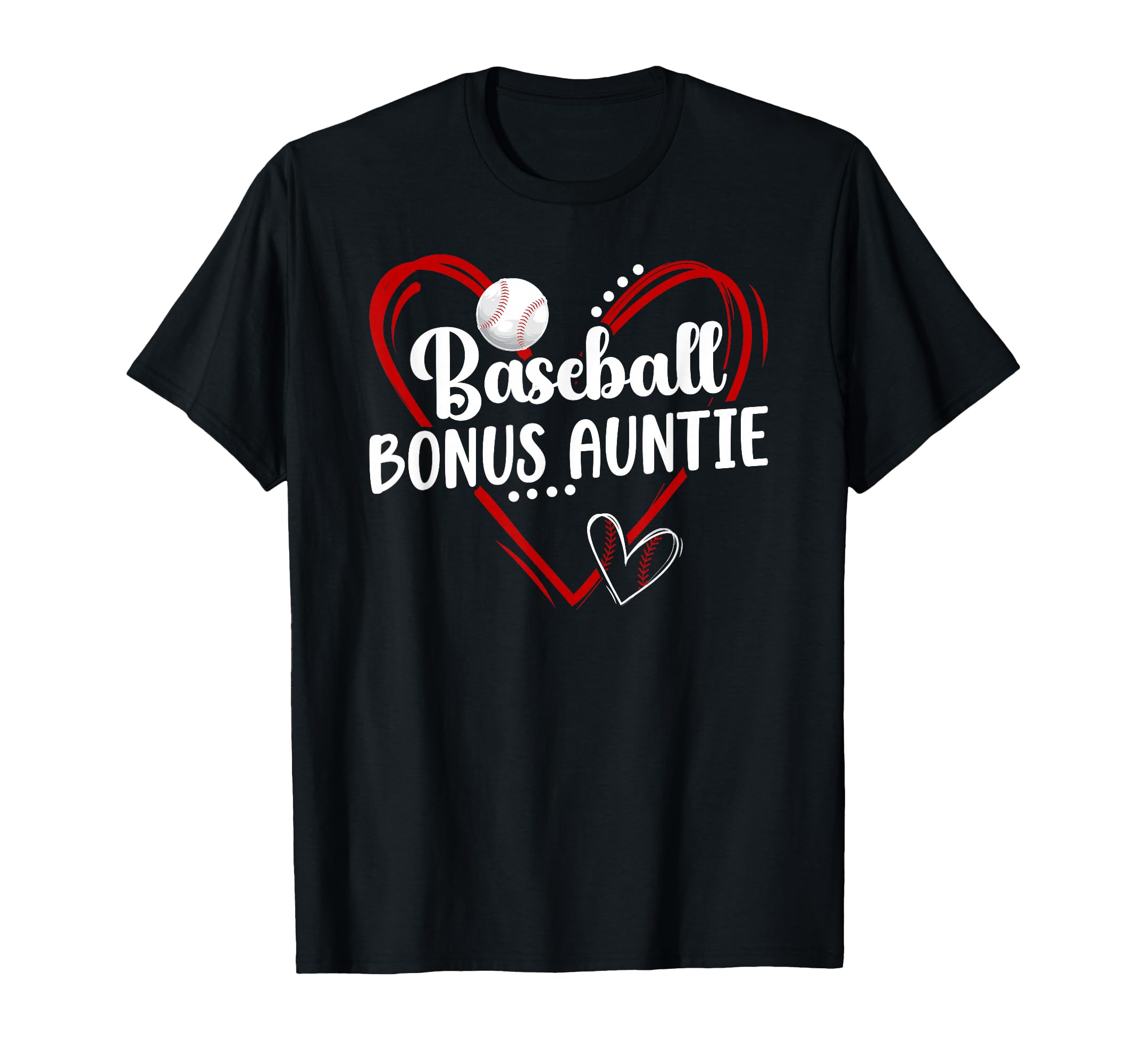 Baseball Bonus Auntie Baseball Player T-Shirt - Aesthetic Graphic Unisex - T-Shirt, Sweatshirt, Hoodie