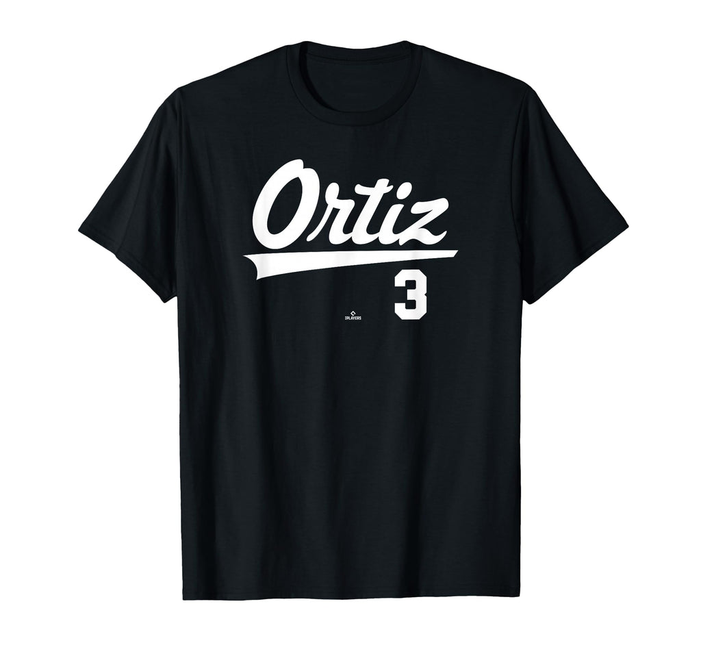 Player Name Swoosh Joey Ortiz T-Shirt - Custom Art Print Men Women - T-Shirt, Sweatshirt, Hoodie