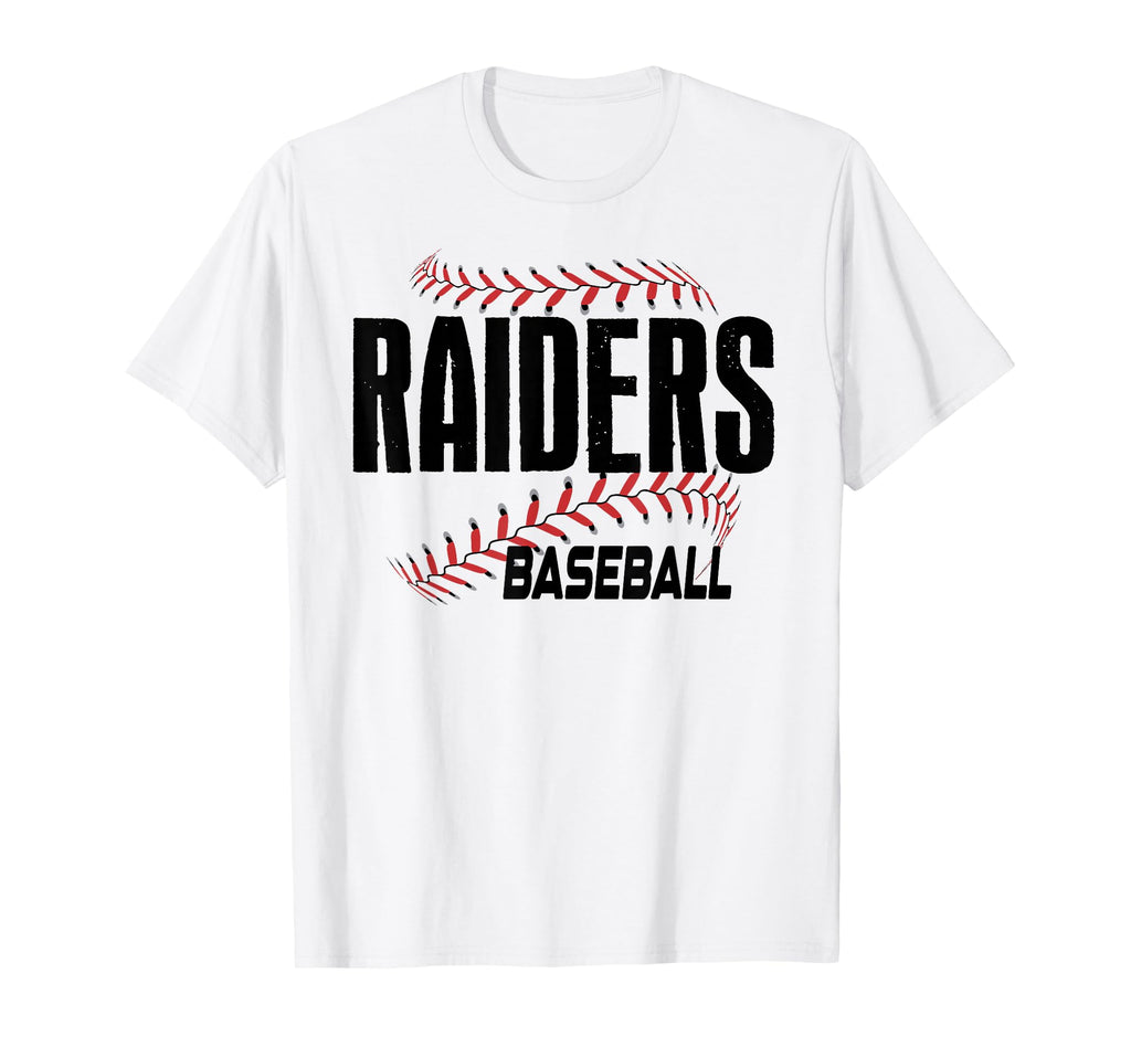 Raiders School Baseball Mom Game Day T-Shirt - Custom Art Print Unisex - T-Shirt, Sweatshirt, Hoodie