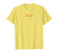 Aesthetic 11 11 Eleven Eleven Clock T-Shirt - Unique Graphic for Adults - T-Shirt, Sweatshirt, Hoodie