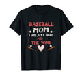 Baseball Season Mom Game Day T-Shirt - Custom Art Print for Adults - T-Shirt, Sweatshirt, Hoodie