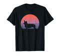 Corgi Sunset T-Shirt - Graphic Print Unisex - T-Shirt, Sweatshirt, Hoodie