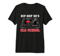 Hip Hop 90S Old School Vinyl Turntable Old T-Shirt - Graphic Print Unisex - T-Shirt, Sweatshirt, Hoodie