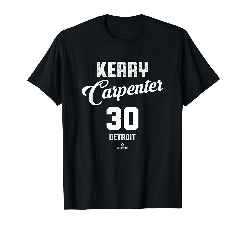 Kerry Carpenter 30 Detroit Baseball T-Shirt - Custom Art Print for Adults - T-Shirt, Sweatshirt, Hoodie