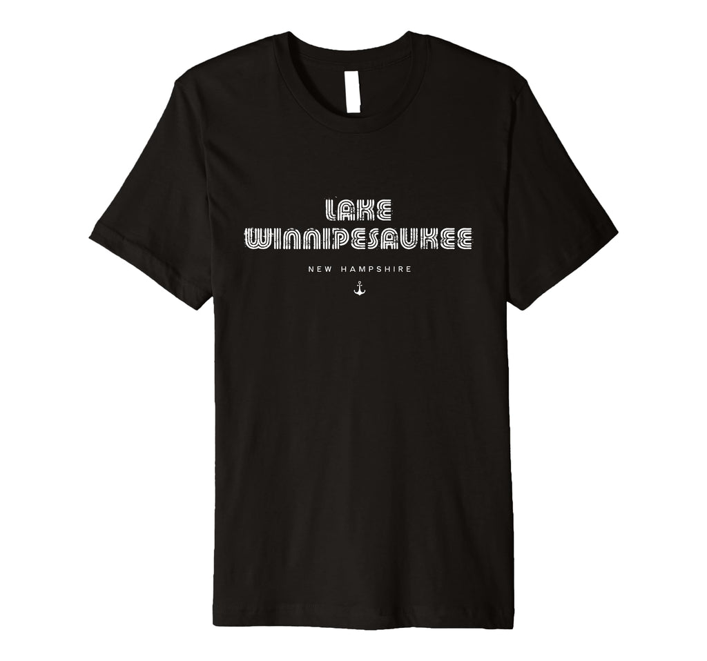 Lake Winnipesaukee New Hampshire 70S T-Shirt - Aesthetic Graphic Unisex - T-Shirt, Sweatshirt, Hoodie