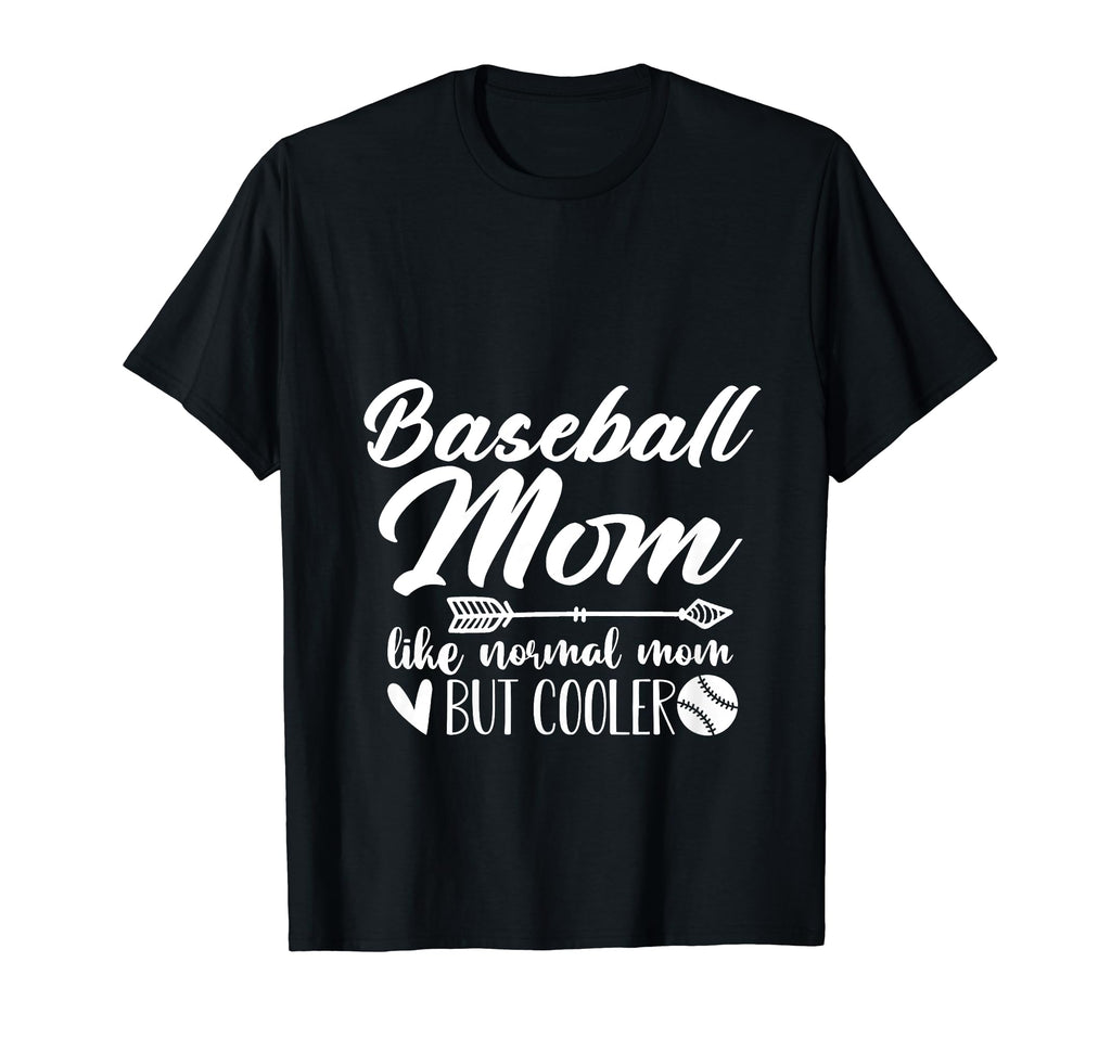 Baseball Mom Like Normal Mom But T-Shirt - Minimalist Print for Adults - T-Shirt, Sweatshirt, Hoodie